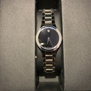 Authentic Movado Women’s Watch With Diamonds